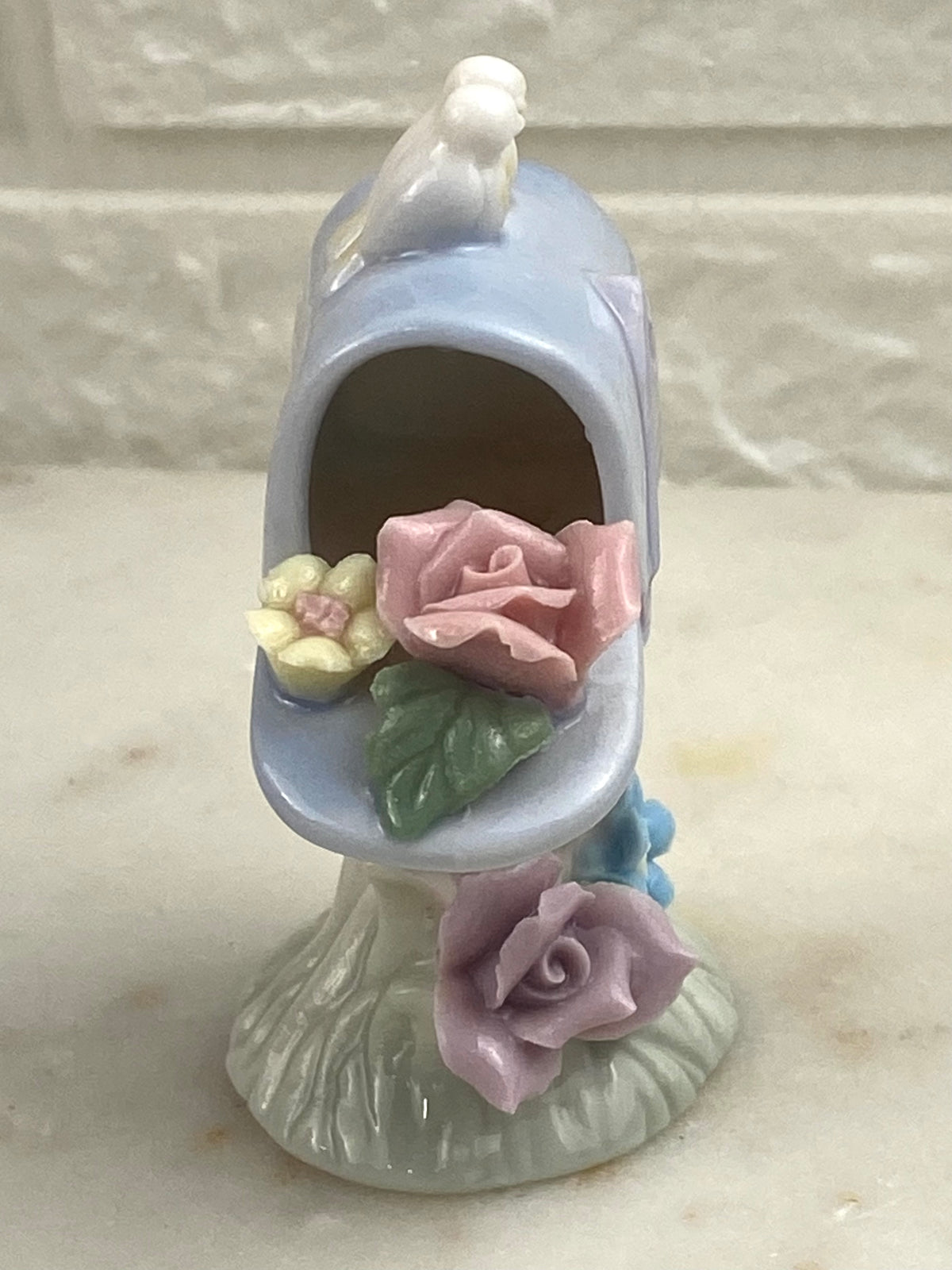 2.75” Lovebirds on Mailbox Figurine by Enesco