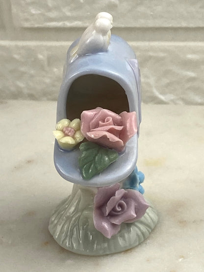 2.75” Lovebirds on Mailbox Figurine by Enesco