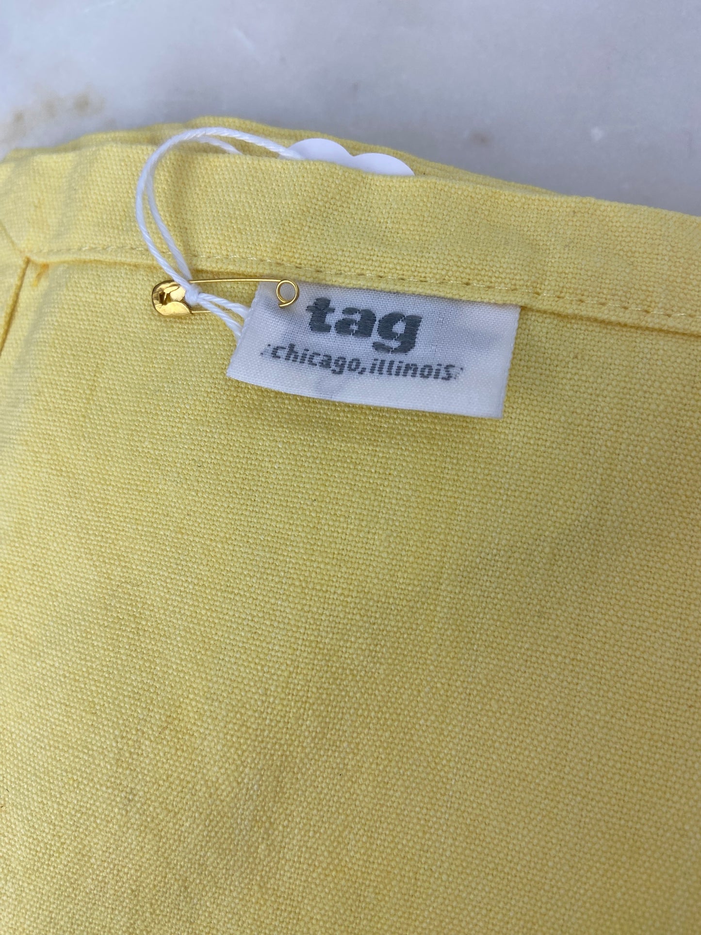 Yellow Cotton Napkins by Tag | Set of 4