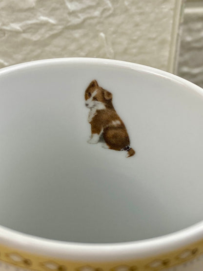 Vintage Pedestal Coffee Mug ‘Mine’ by Children’s Illustrator Bessie Pease Gutmann