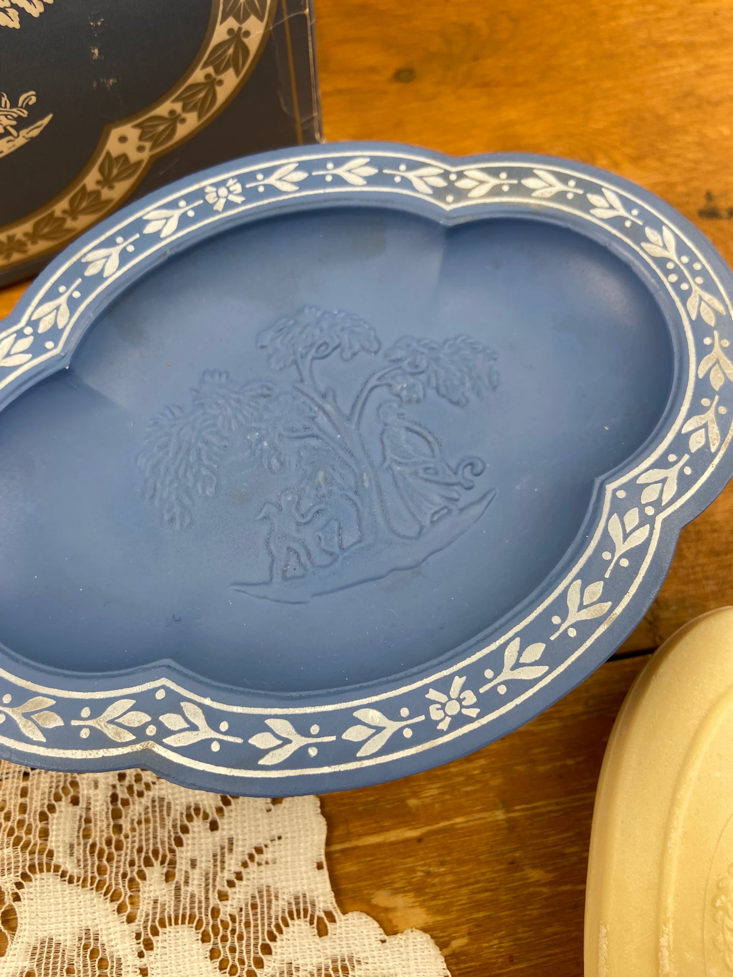 Vintage Avon | Avonshire Blue Soap Dish and Soap