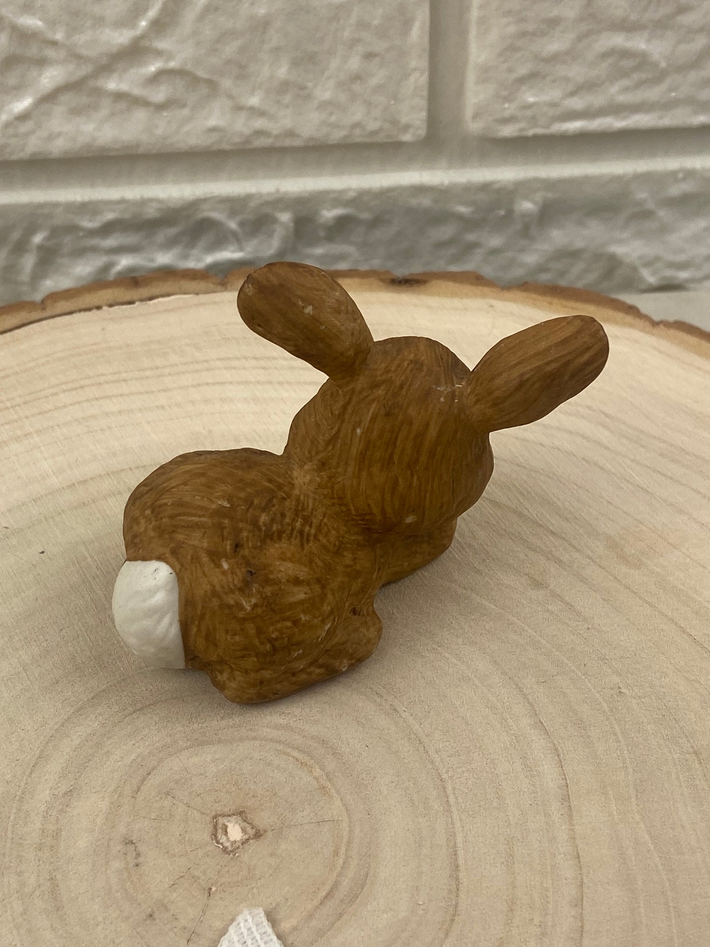 Small Handmade / Hand Painted Ceramic Bunny