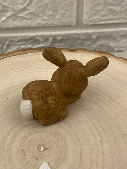 Small Handmade / Hand Painted Ceramic Bunny