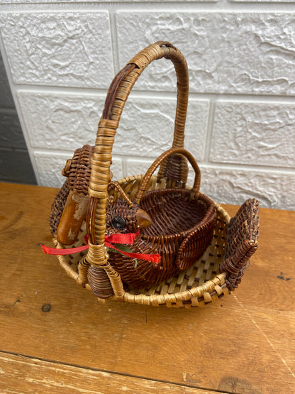 Pair of Bird Baskets