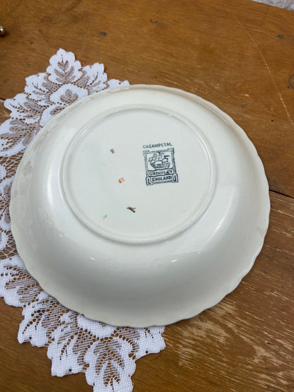Porcelain Pasta Bowl by W.H. Grindley