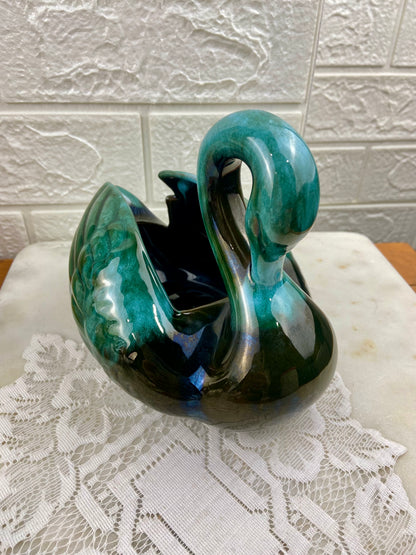 Swan Planter by Blue Mountain Pottery