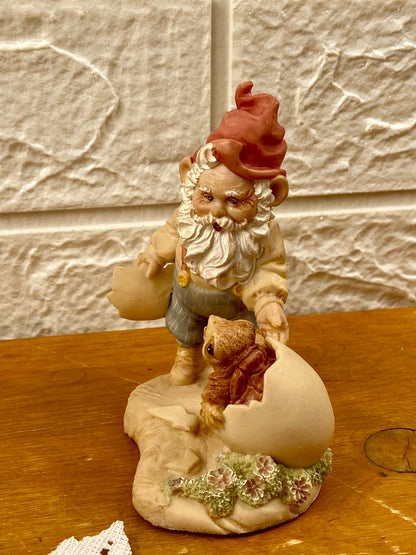 Enesco Leiblings Gnome and Turtle Figurine by Merri Roderick