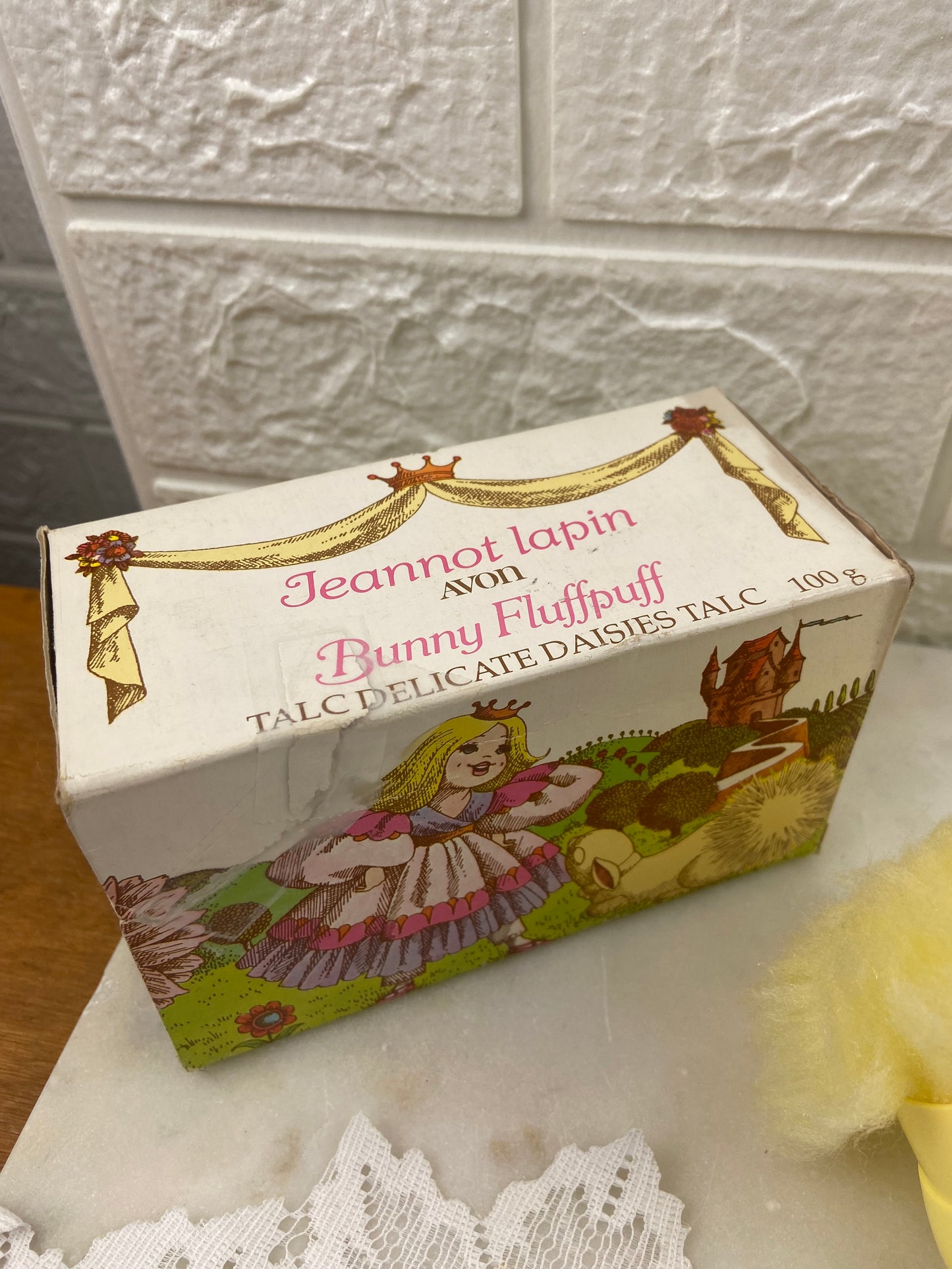 Vintage Avon | Bunny Fluffpuff Perfumed Talc [Full]