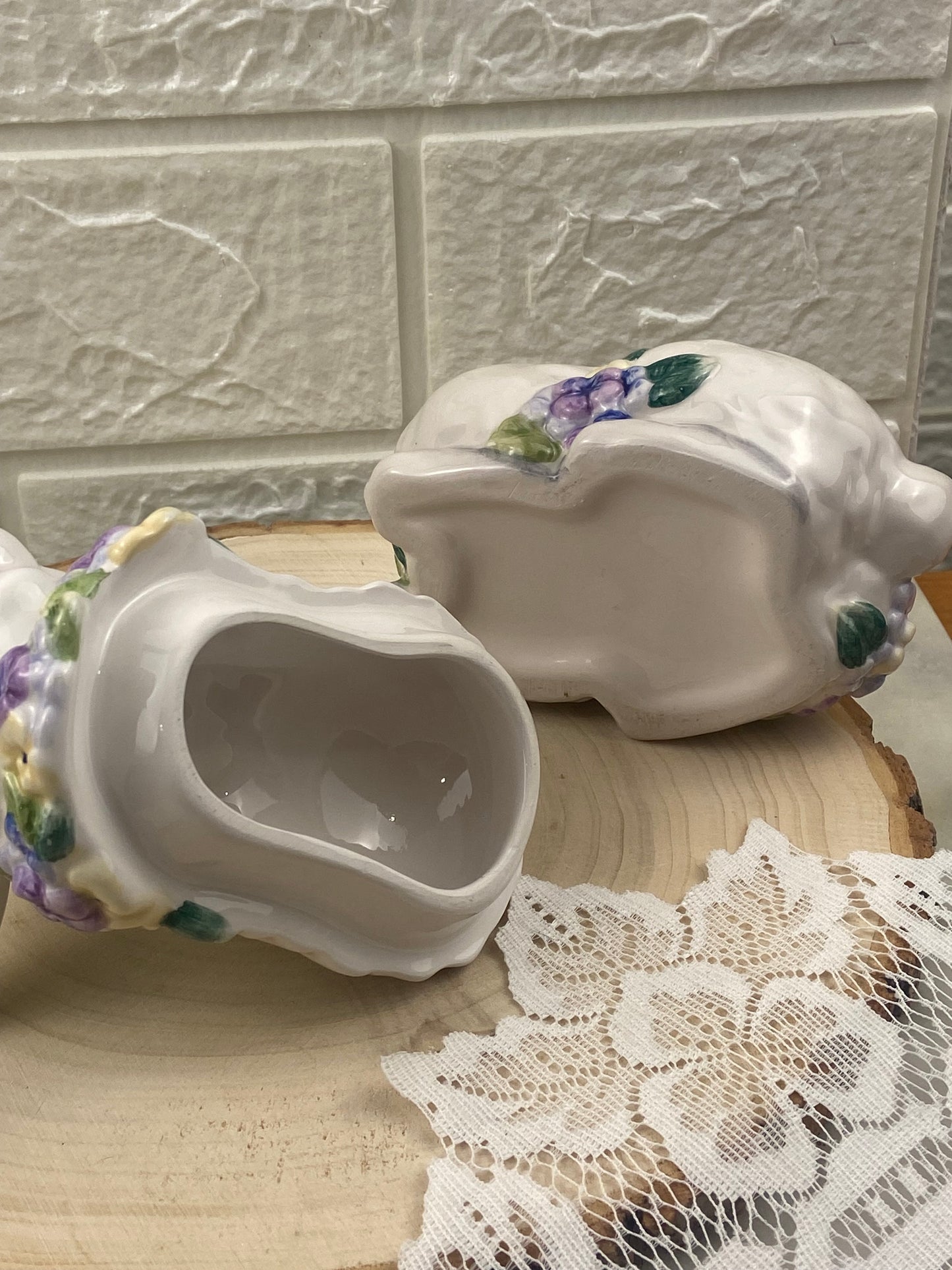 4” Porcelain Bunny | Lidded Container