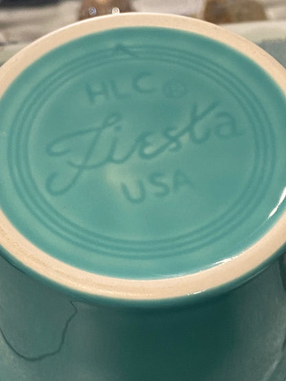 12 oz. Fiesta Java Coffee Mug in Turquoise