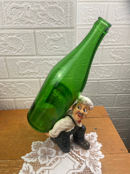 Italian Chef Wine Bottle Holder