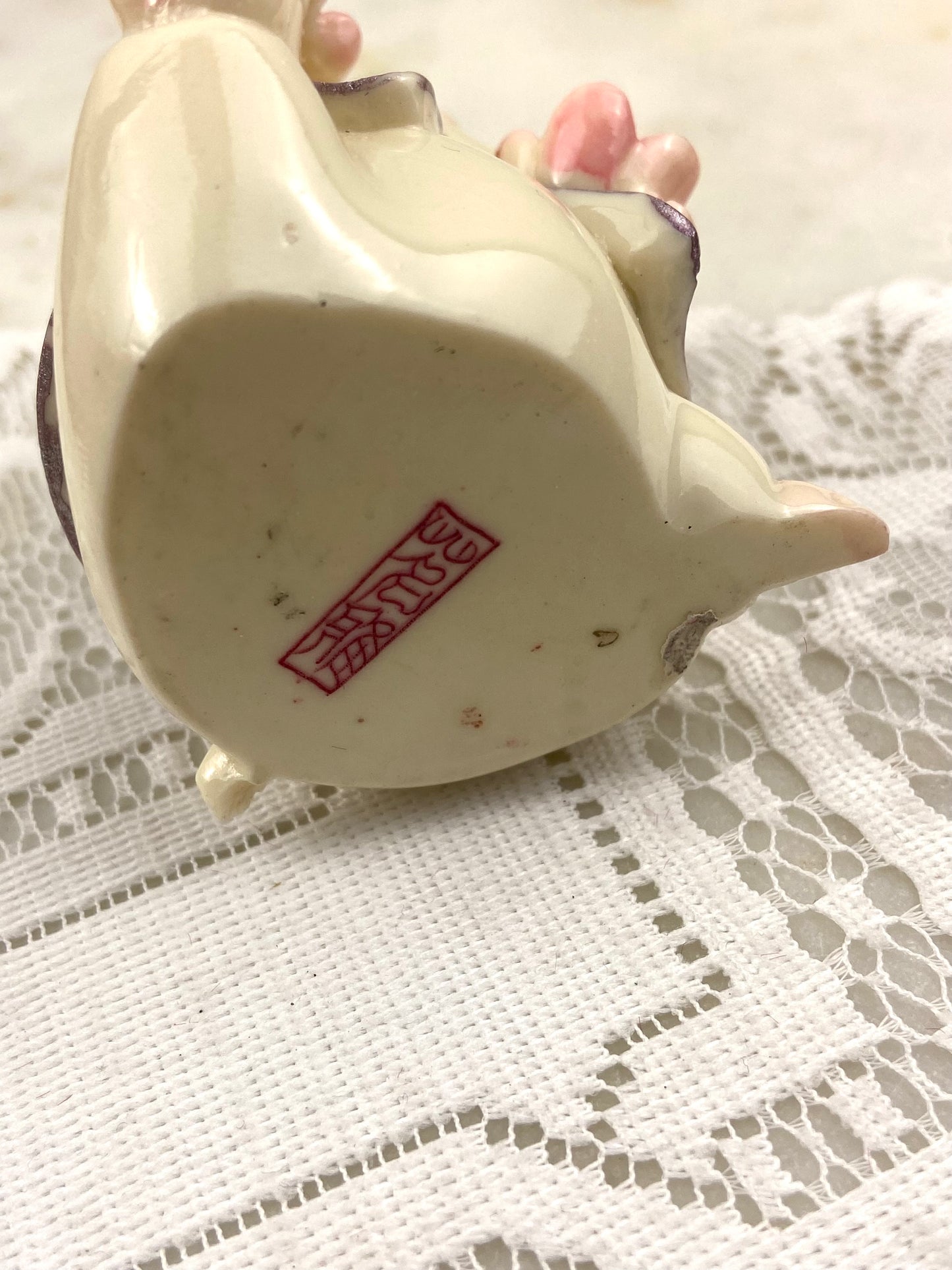 Hand Painted Happy Pig in Waistcoat | Porcelain
