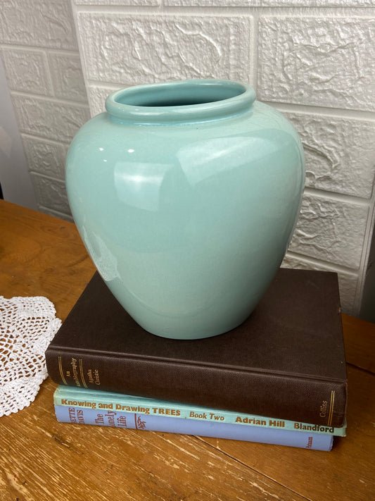Turquoise Ceramic Vase by Scheuric | Form #504-18