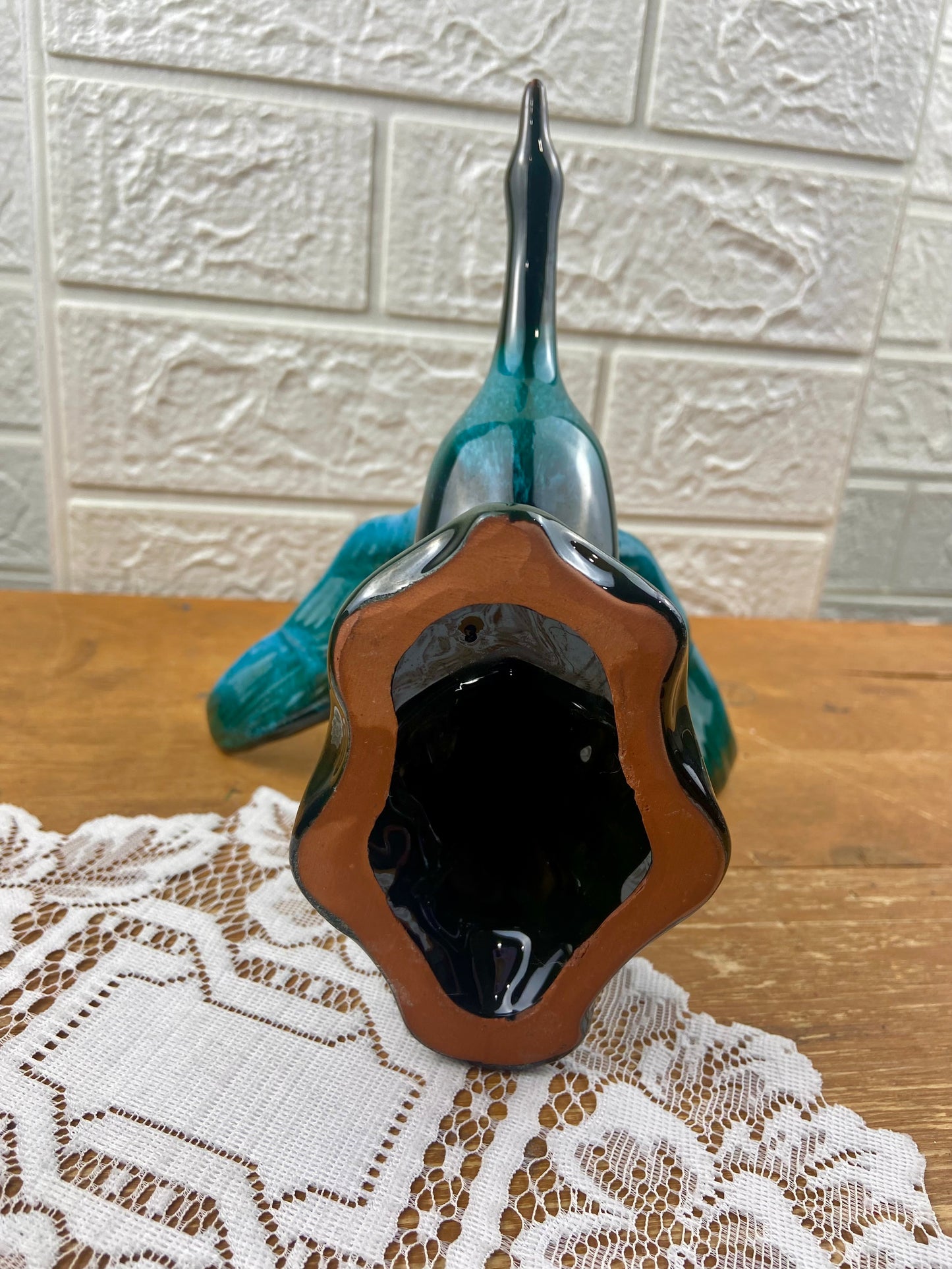 Blue Mountain Pottery Flying Goose Figurine