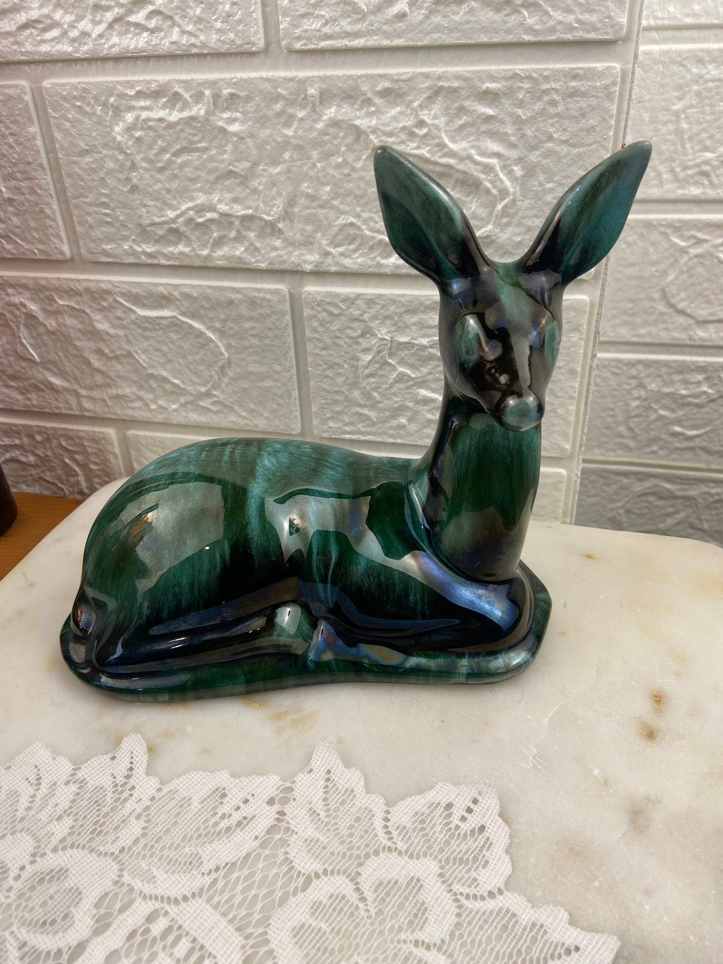 Blue Mountain Pottery Sitting Deer