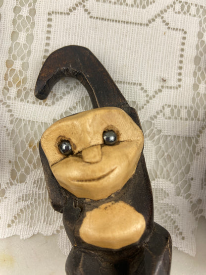 Hand Carved Hanging Monkeys | Lightweight Wood Composite