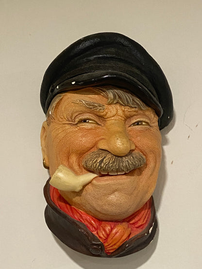 Vintage Chalkware Heads