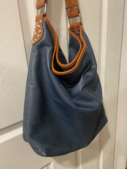 Vintage Maurizio Taiuti Leather Tote Bag