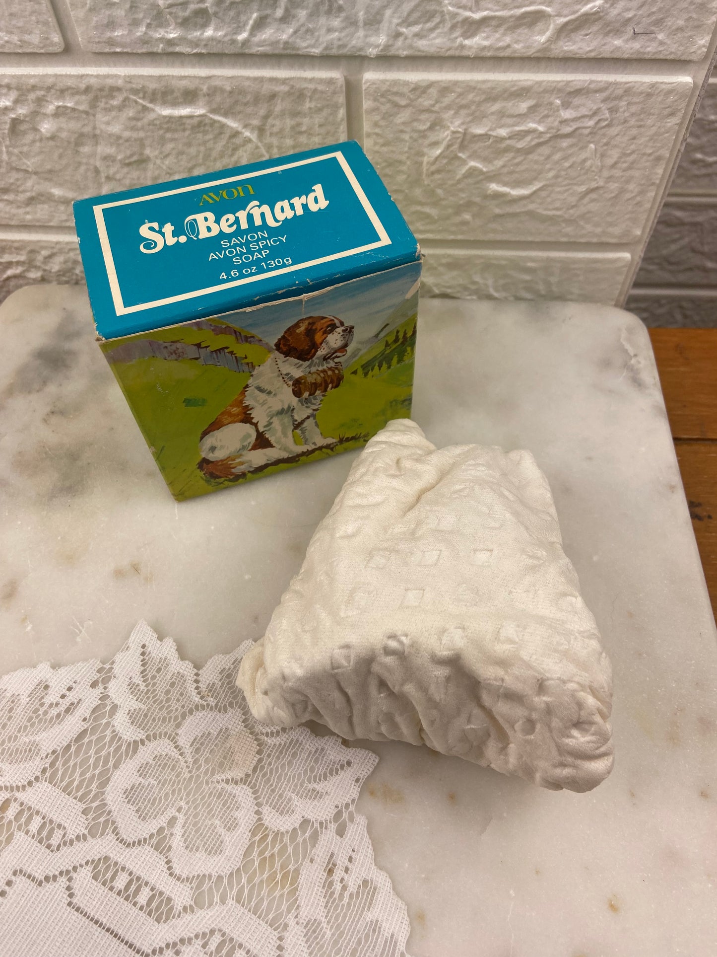 Vintage Avon | St. Bernard Spicy Soap [4.6 oz / 130g]