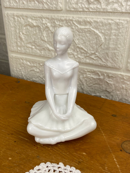 Vintage Avon | Seated Ballerina Cologne Decanter (Partially Full)