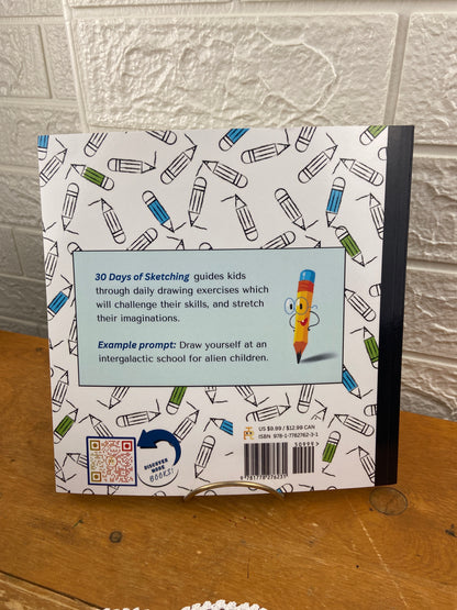 30 Days of Sketching (Art Prompts for Kids)