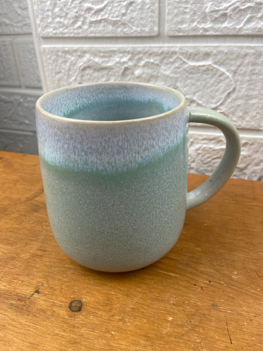 Green Stoneware Coffee Mug by Profissimo