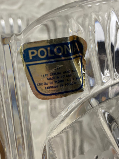 24% Lead Crystal Vase by Polonia | Polish Crystal