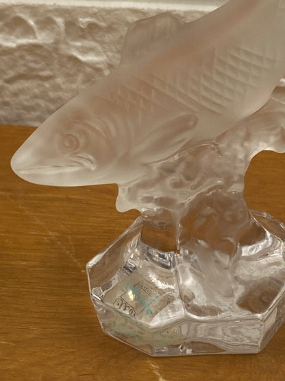 Crystal Fish Paper Weight by Goebel, Germany