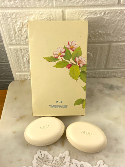 Vintage Avon Spring Blossom Soap Set