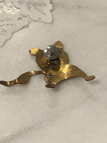 Handmade Metal Cat / Dog Pin
