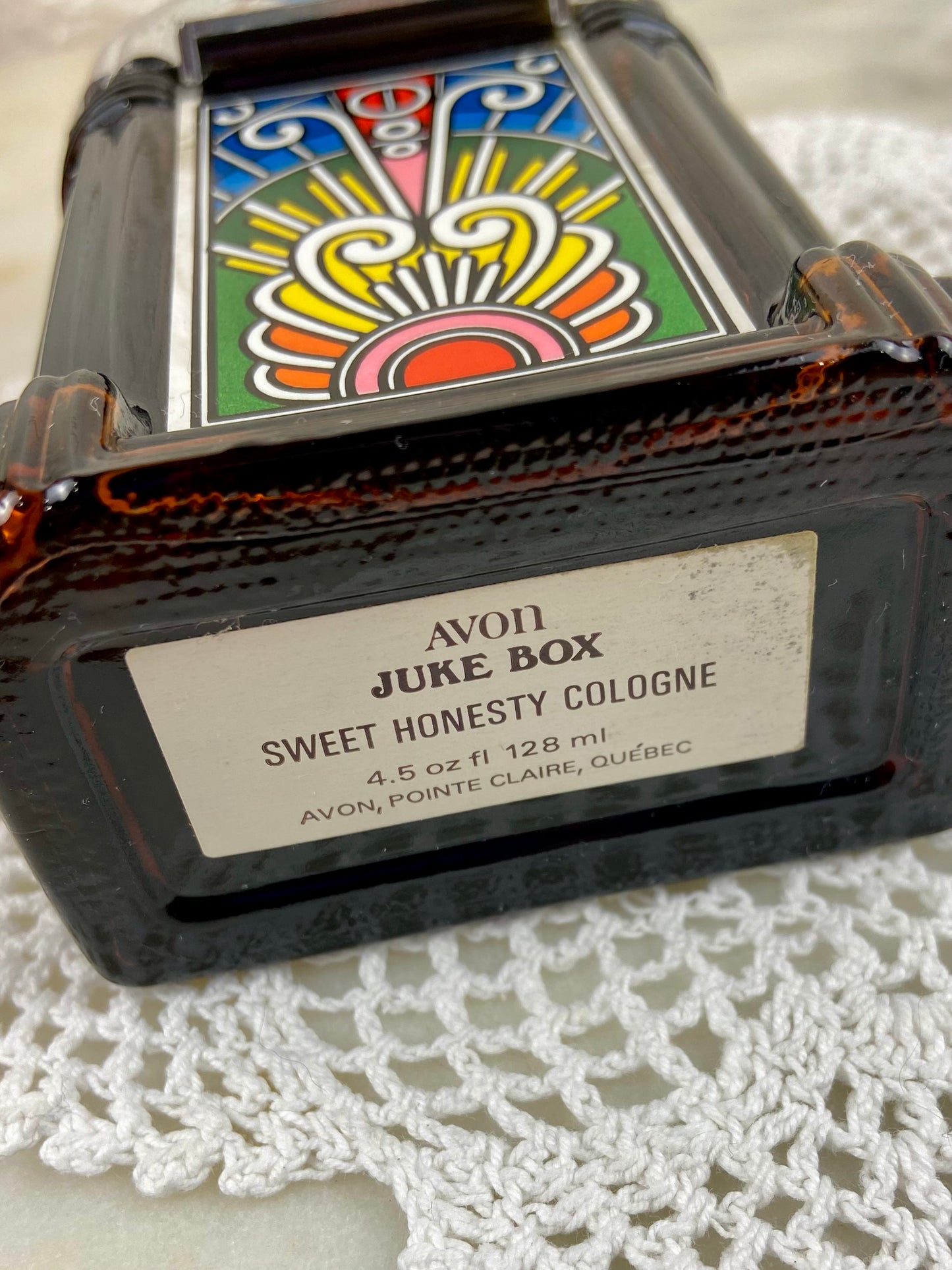 Vintage Avon | Juke Box Cologne Sweet Honesty Fragrance [95% Full]