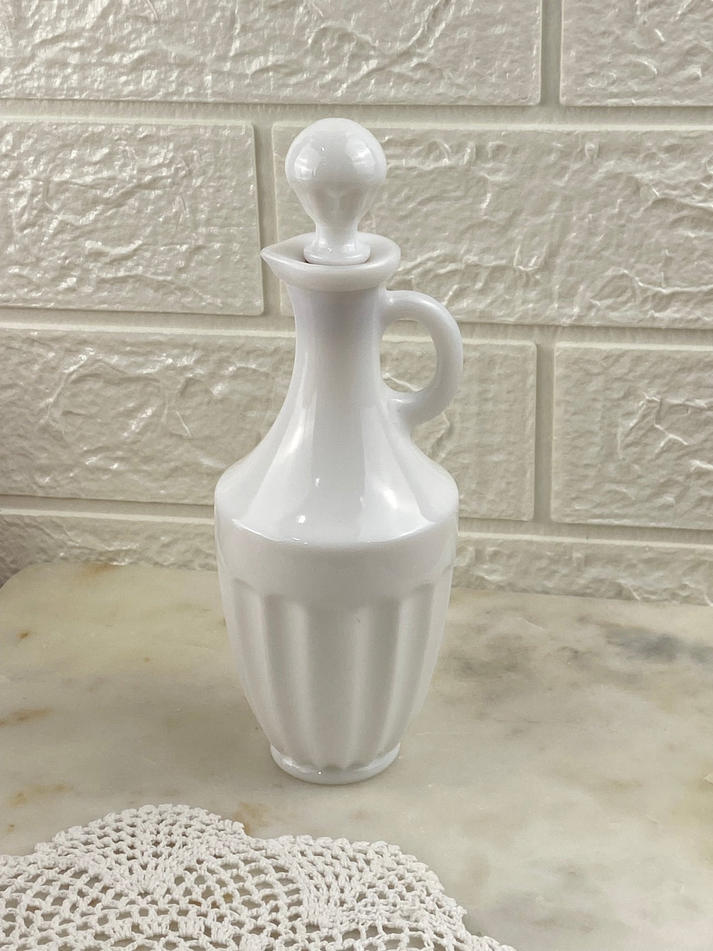 Vintage Avon | Milk Glass Cruet [Empty]