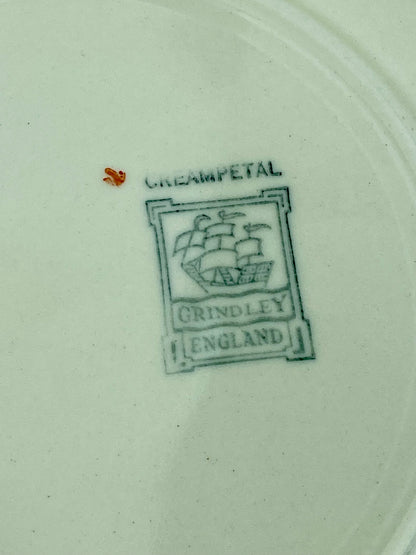 Vintage Porcelain Dinner Plate 10” by W.H. Grindley