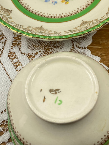 Porcelain Teacup & Saucer set by W.H. Grindley