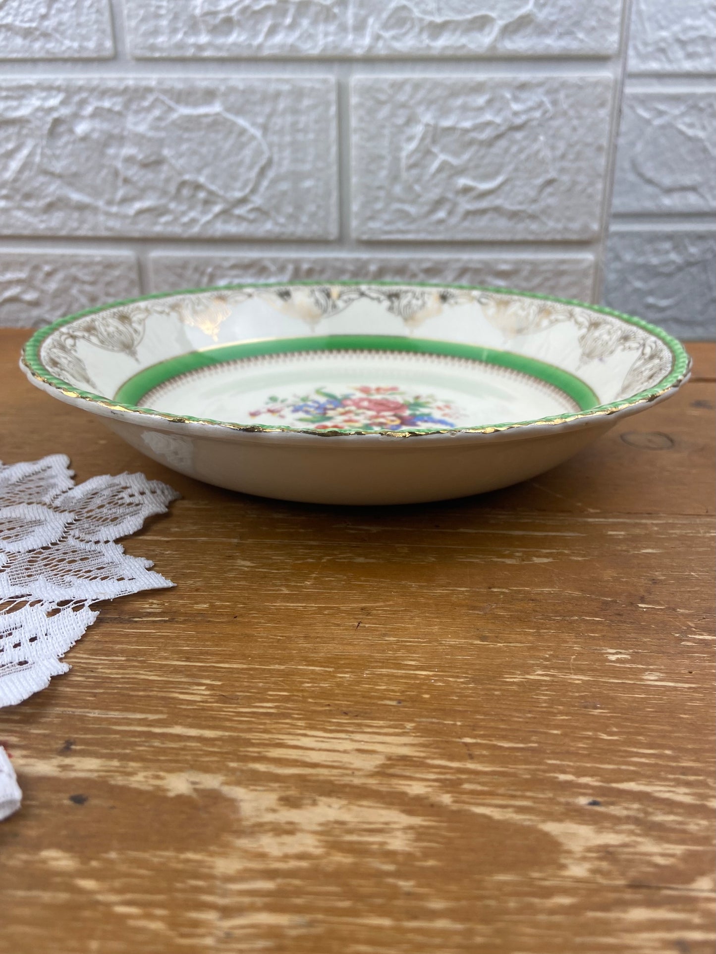 Porcelain Pasta Bowl by W.H. Grindley