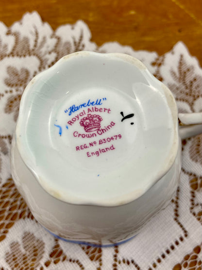 Royal Albert Bone China Teacup | Harebell Pattern