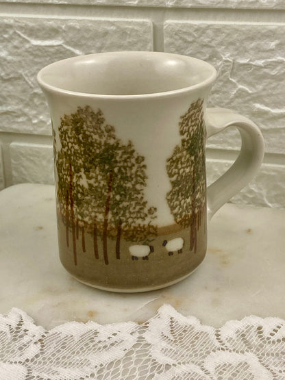 Handcrafted Coffee Mug | Rural Blacknose Sheep Design