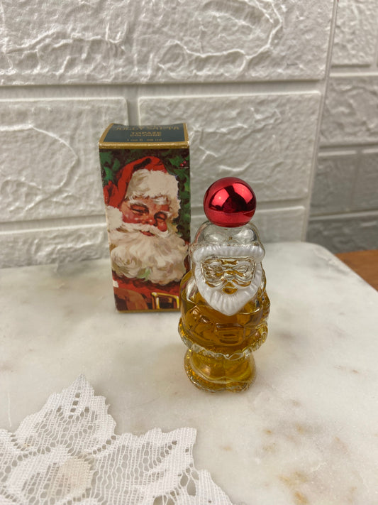 Vintage Avon | Jolly Santa Topaze Cologne 28mL [50% Full]