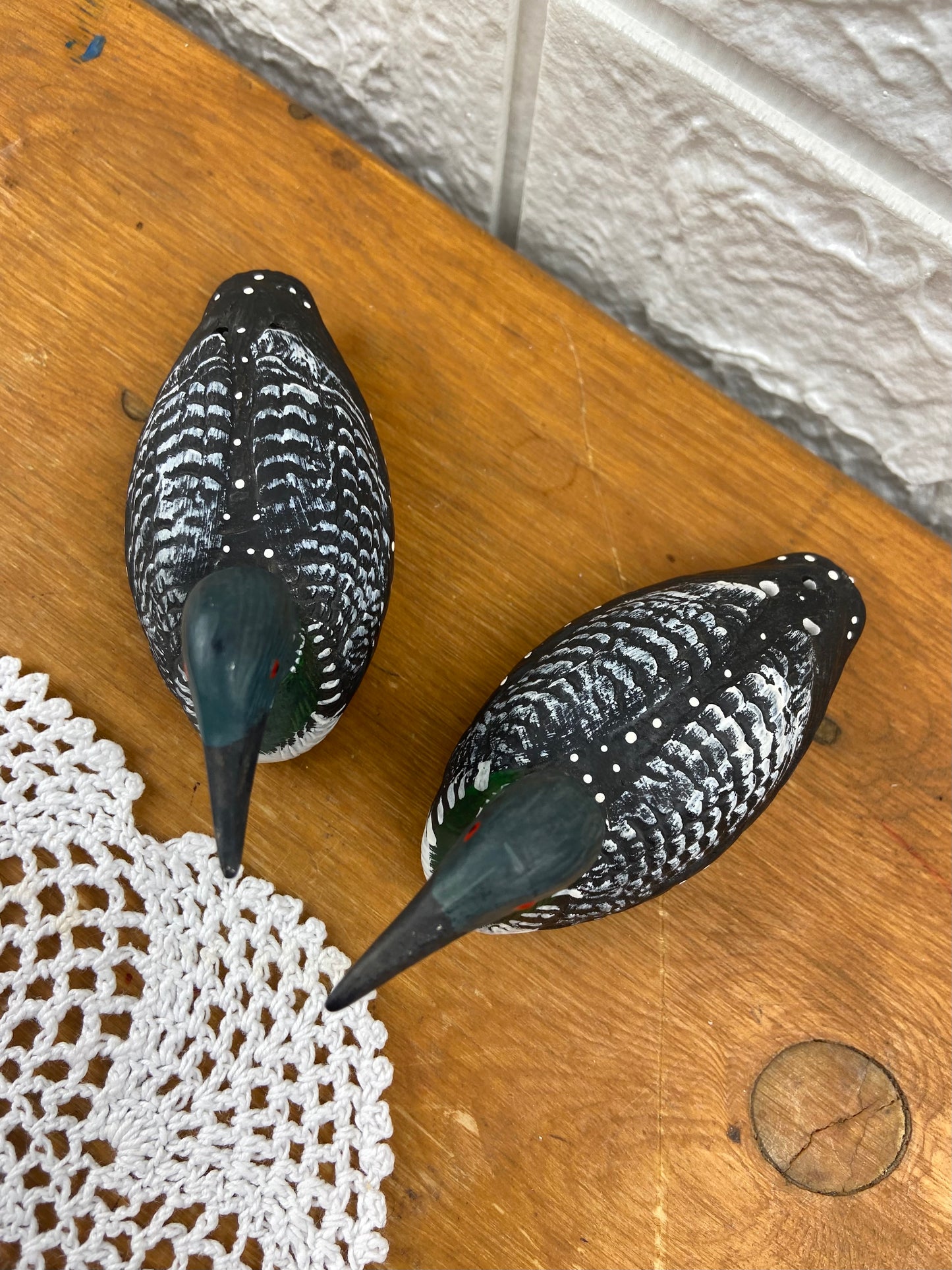 Pair of Loons Salt & Pepper Shakers