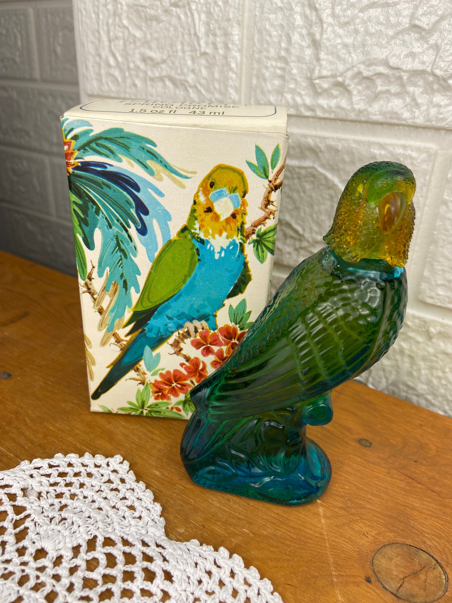 Vintage Avon | Island Parakeet 'Spring Promise' Cologne (Full)