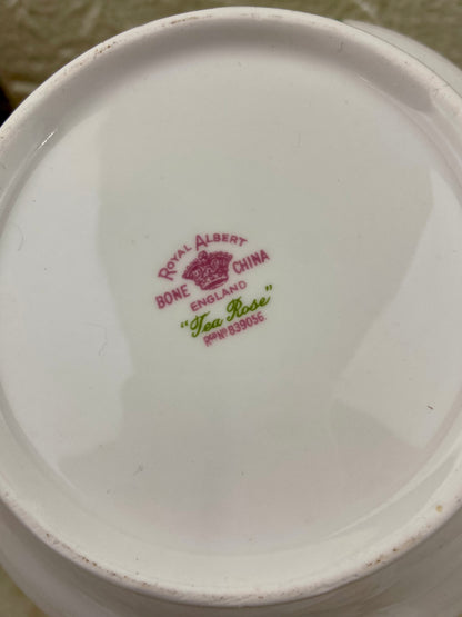 Royal Albert Bone China Teapot | Tea Rose Pattern