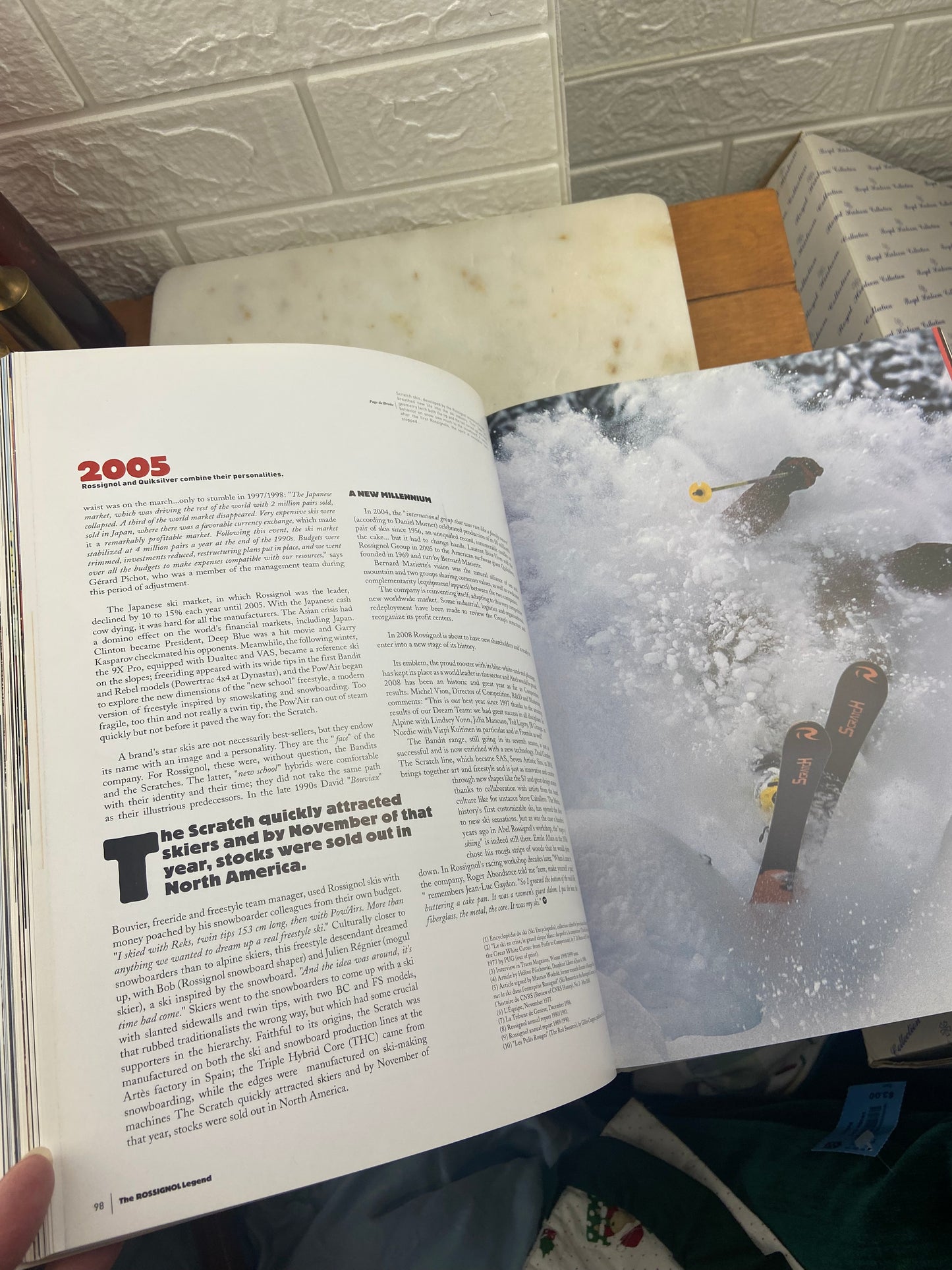 The Rossignol Legend: 100 Years [Hardcover] by Gilles Chappaz