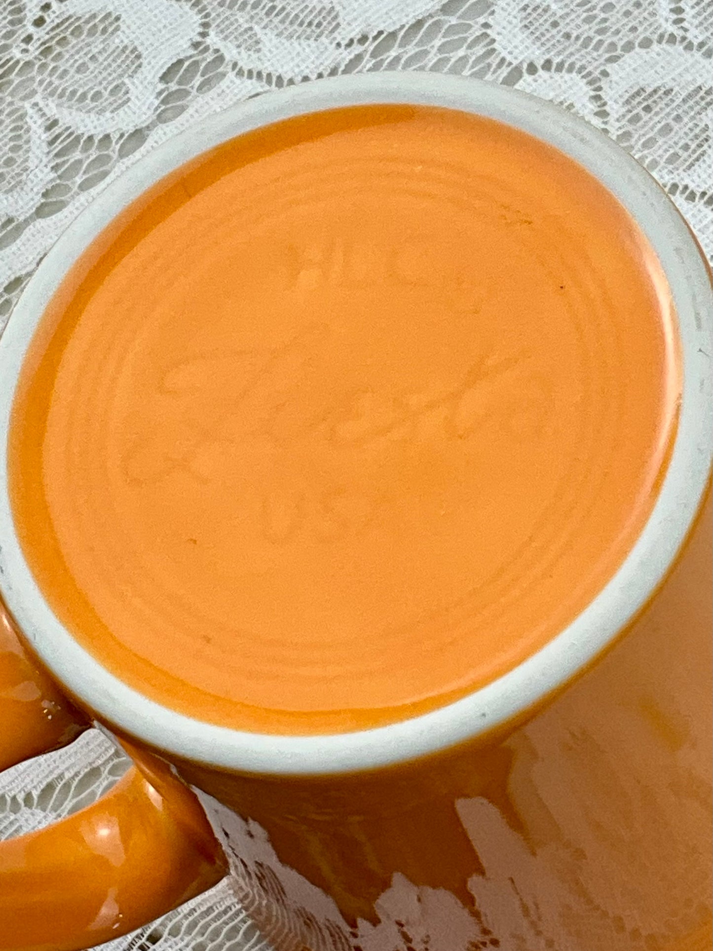12 oz. Fiesta Java Coffee Mug in Tangerine