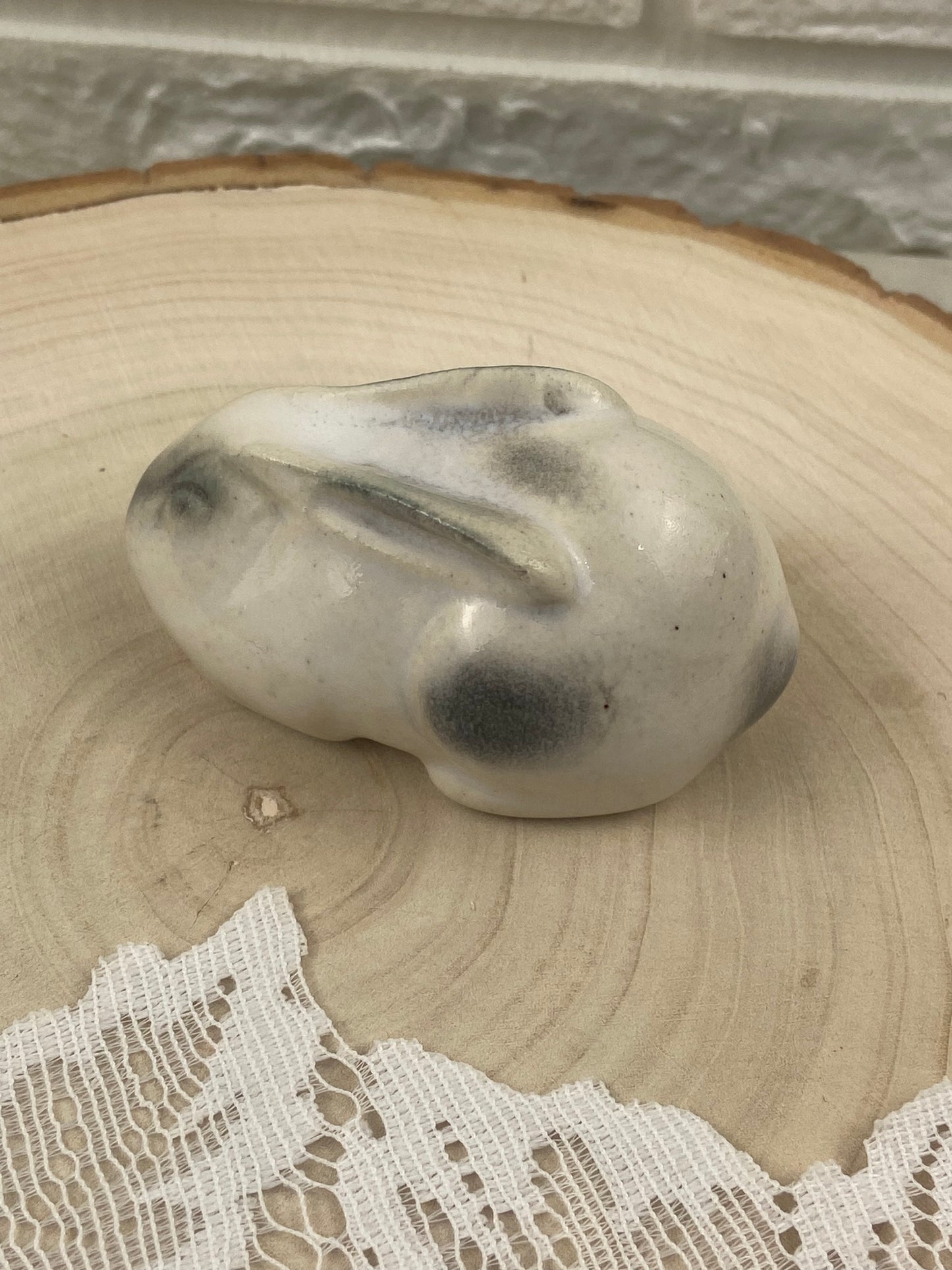 Handmade / Hand Painted Clay Pottery Bunny