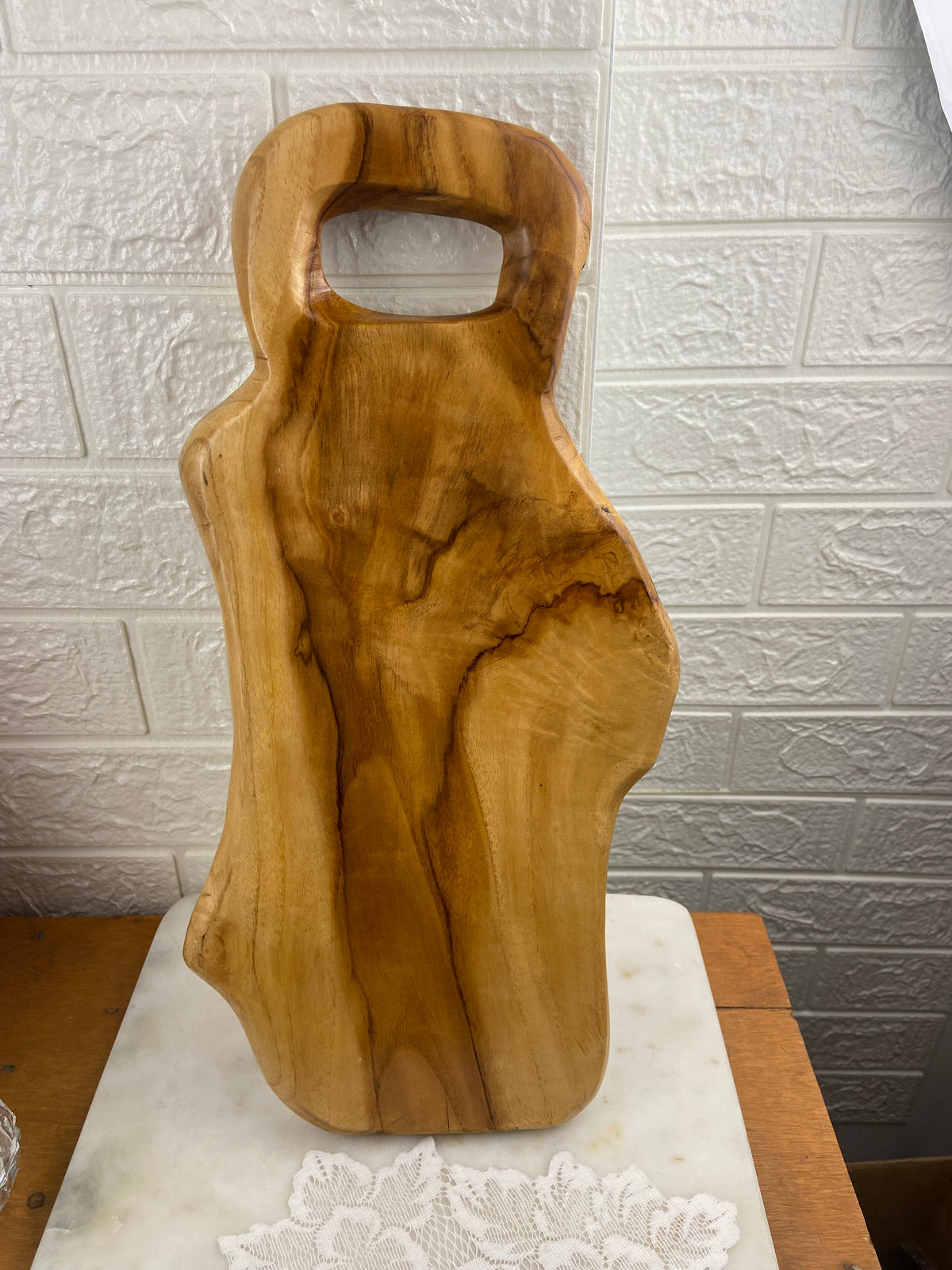 Wooden Charcuterie Board with Handle