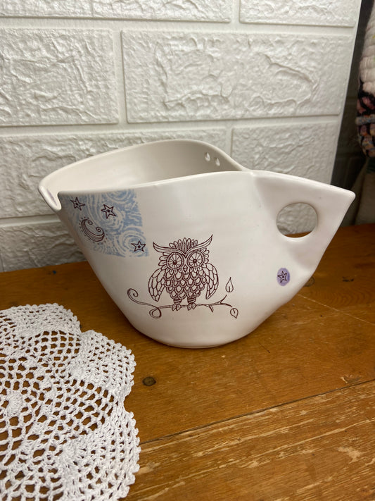 Hand Crafted Noodle Bowl by ShprixieLand Pottery Studio