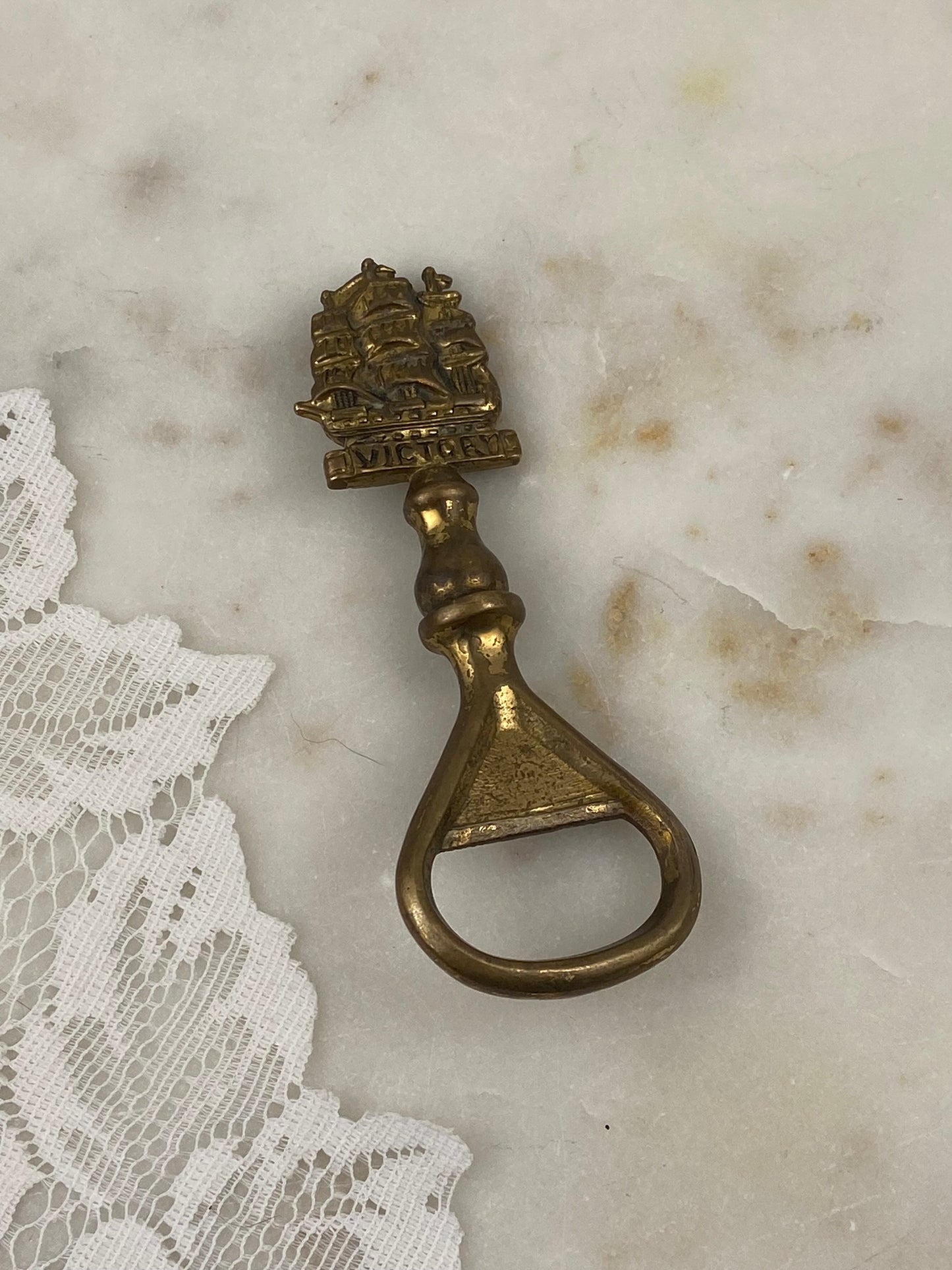 Brass Bottle Opener ‘Victorye’ Ship