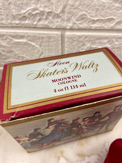 Vintage Avon | Skater’s Waltz Cologne Bottle with Original Box [Empty]