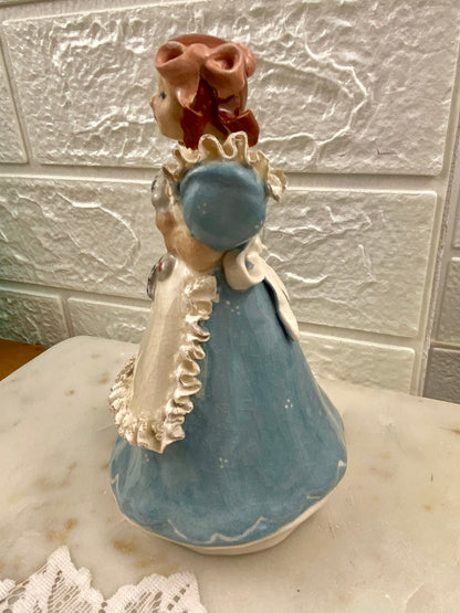 Rare Collectible Ceramic ‘Kathy Lou’ Figurine by Ynez Pottery