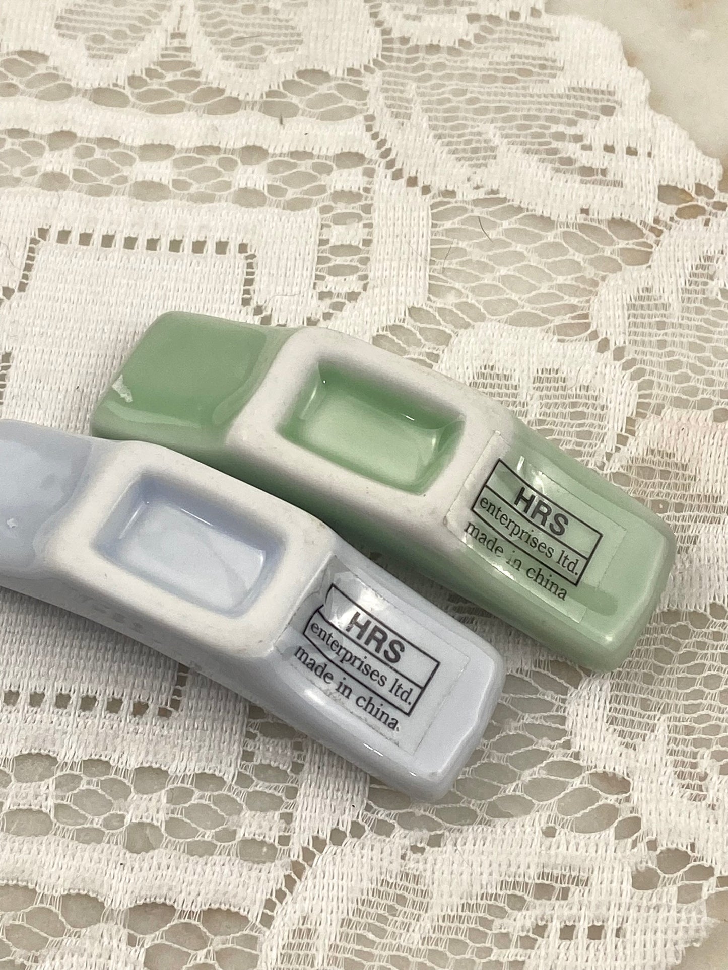 Pair of Porcelain Chopsticks Rests